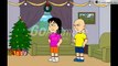 Dora And caillou gets grounded on christmas
