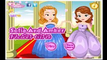 Princess Sofia and Amber Flower Girls - Cartoon Video Game For Girls