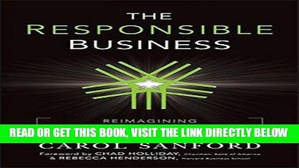 [Free Read] The Responsible Business: Reimagining Sustainability and Success Free Online