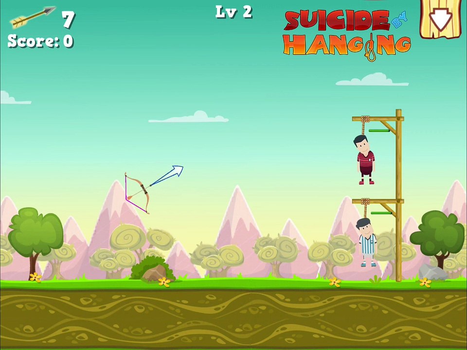 Suicide By Hanging - Free Archery Shooting GamesSuicide
