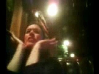 Hidden Cell Phone Video. Lady talks about Gonads