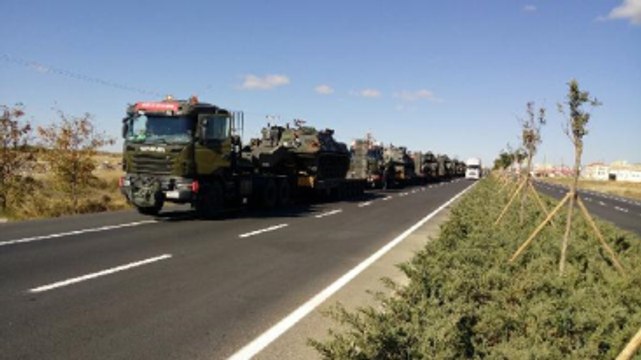 Şırnak Sınırına Askeri Sevkiyat Yapılıyor