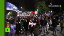 «Défendez Milan !» : les Italiens manifestent contre l’accueil des réfugiés