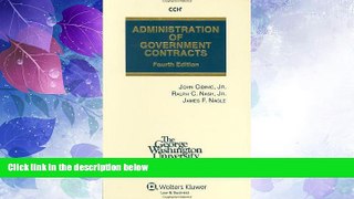 Must Have PDF  Administration of Government Contracts 4e  Best Seller Books Most Wanted