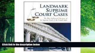 Books to Read  Landmark Supreme Court Cases: The Most Influential Decisions of the Supreme Court