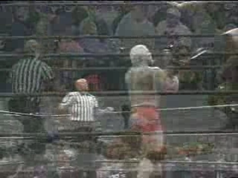 OMG!!!! Sid Vicious Breaks Leg (WCW)