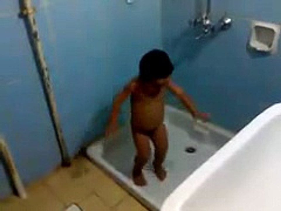 Beautiful Dance By a Baby in the Bathroom