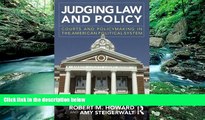 Deals in Books  Judging Law and Policy: Courts and Policymaking in the American Political System