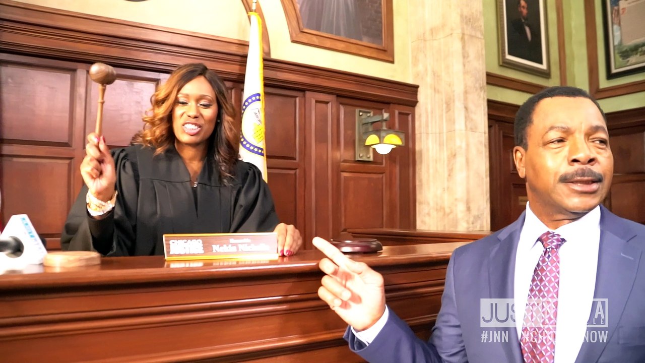 #OneChicagoDay On-Set Of NBC's Chicago Justice With Nekia Nichelle