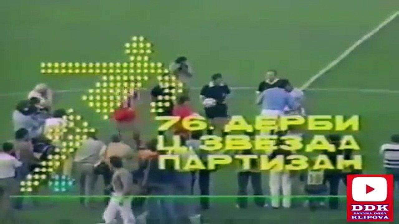 76.derbi  Crvena zvezda - Partizan 2-0 (1985.)