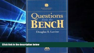 Must Have  Questions from the Bench  READ Ebook Full Ebook
