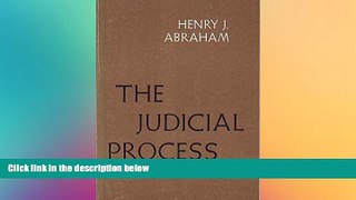 Must Have  The judicial process;: An introductory analysis of the courts of the United States,