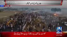 Aerial View Of Current Situation At Swabi Interchange