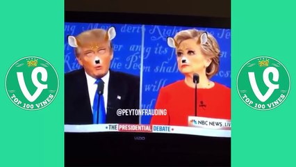 Funny Vines - Debate Night: Hillary Clinton vs Donald Trump