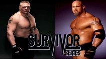 Goldberg vs. Brock Lesnar SURVIVOR SERIES 2016  Simulation Preview on WWE 2K17, Simulación previa en WWE 2K17 Gameplay HD