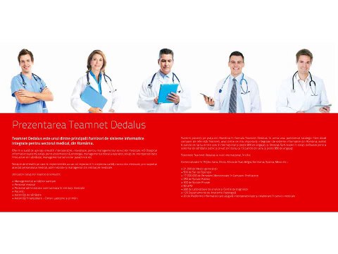 Teamnet-Dedalus: Sisteme informatice pentru sectorul medical în România