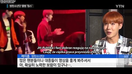 [POLSKIE NAPISY] 161026 BTS @ YTN Yes! Top News