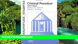 Must Have  Criminal Procedure: Examples and Explanations (Examples   Explanations)  READ Ebook