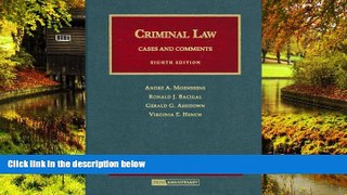 Must Have  Criminal Law- Cases and Comments (University Casebook Series)  READ Ebook Full Ebook
