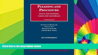 Must Have  Hazard, Tait, Fletcher, and Bundy s Cases and Materials on Pleading and Procedure,