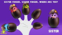 The Finger Family Easter Chocolate Egg Family Nursery Rhyme | Easter Finger Family Songs