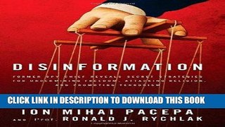 Ebook Disinformation: Former Spy Chief Reveals Secret Strategies for Undermining Freedom,