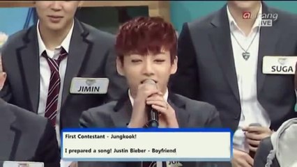 Jungkook cover 'Boyfriend' Justin Bieber