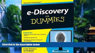 Books to Read  e-Discovery For Dummies  Full Ebooks Most Wanted