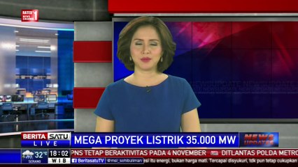Jokowi Minta Evaluasi Proyek Pembangunan Listrik 35 Ribu MW
