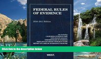 Big Deals  Federal Rules of Evidence, With Evidence Map, 2010-2011  Full Ebooks Most Wanted