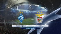 SL BENFICA VS DYNAMO KYIV LIGA DOS CAMPEÕES 2016/2017