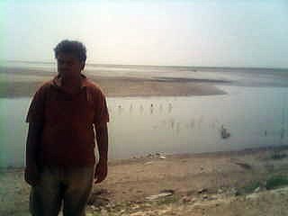 Manchar Lake near Sehwan Sharif, Sindh