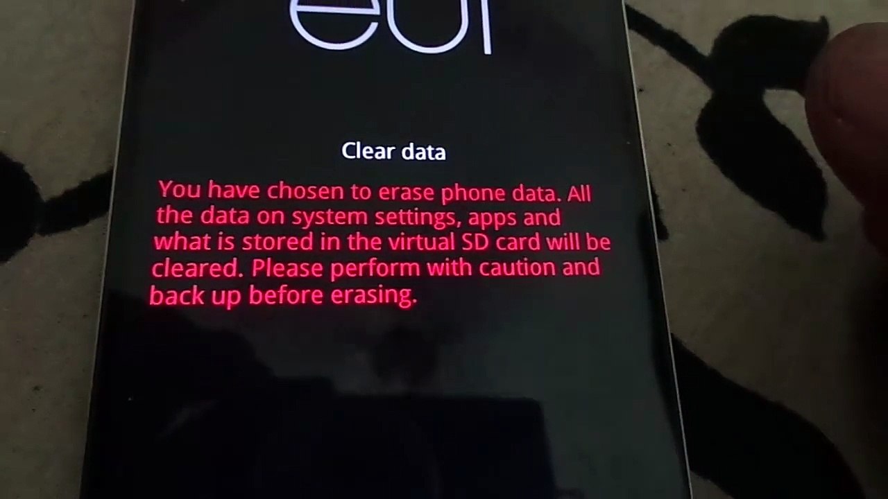 LeEco Hard Reset and Stuck on Logo Error Solution