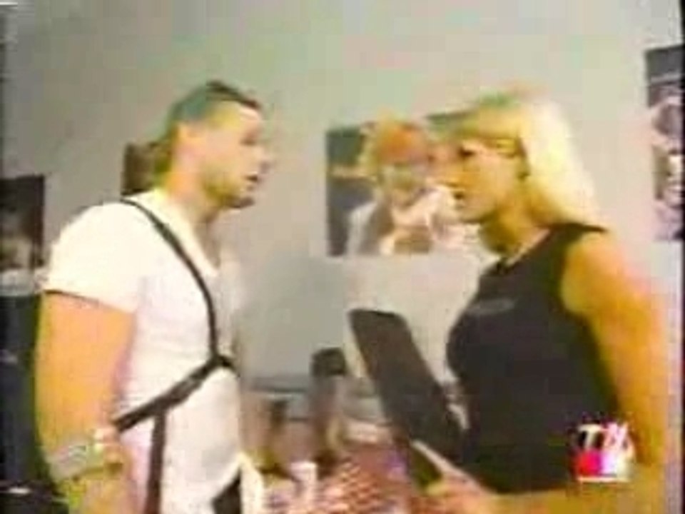 Jeff/Trish/Torrie Backstage Segment