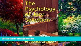 Big Deals  The Psychology of Jury Selection  Best Seller Books Best Seller