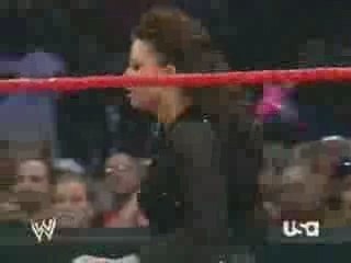Trish Stratus vs. Victoria [w/Candice Michelle]