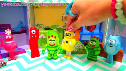 Yo Gabba Gabba Boombox Playset Play-Doh Surprise Eggs - itsplaytime612