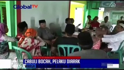 Cabuli Bocah, Pelaku Diarak