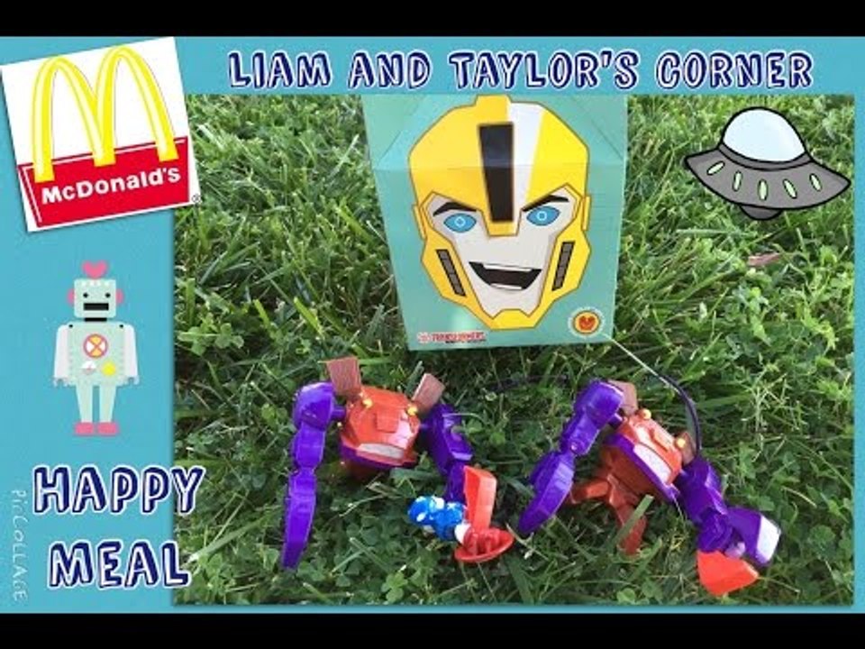 McDonald's Happy Meal | Transformers | Liam and Taylor's Corner