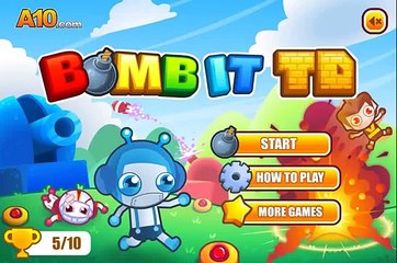 Bomb It TD (All Level with 3 Stars)