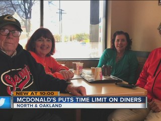 East side McDonald's puts time limit on customers