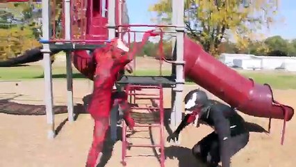 Venom vs Carnage In Real Life | SuperHero Fight!