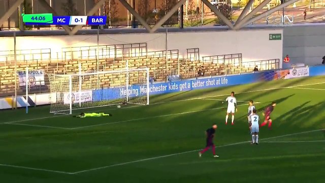 0-2 Marc Cucurella Saseta Goal HD - Manchester City U19 vs FC Barcelona U19 - UEFA Youth League 01.11.2016 HD