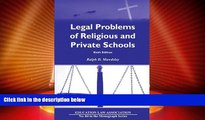 Big Deals  Legal Problems of Religious and Private Schools (N O L P E Monograph Series)  Full Read