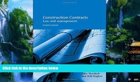 Big Deals  Construction Contracts: Law and Management  Best Seller Books Most Wanted