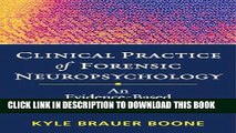 Ebook Clinical Practice of Forensic Neuropsychology: An Evidence-Based Approach (Evidence-Based