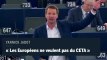 Le discours de Yannick Jadot contre le CETA vu plus d'un million de fois sur Facebook