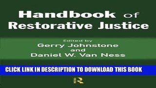 Read Now Handbook of Restorative Justice PDF Online