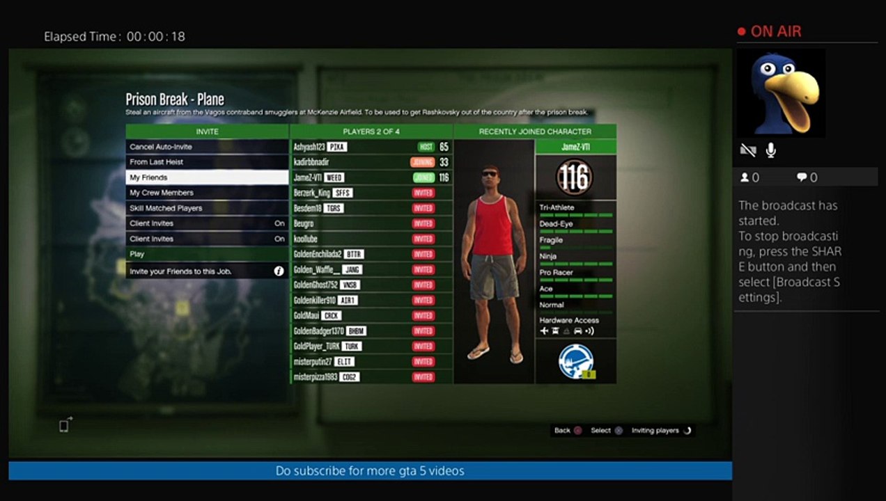 Gta 5 having fun come join
