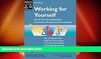 Big Deals  Working for Yourself: Law and Taxes for Independent Contractors, Freelancers, and